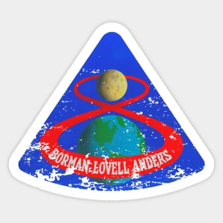 Apollo 8 Vintage Insignia Sticker